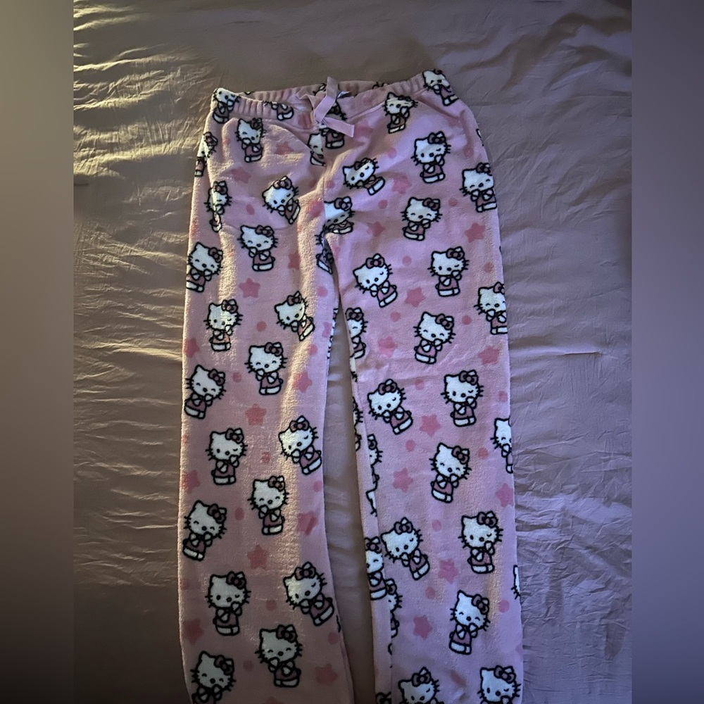 Hello Kitty Pj Pants WOMENS XL (fits large better)